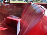 Interior close up of the white Cadillac on view as part of the 5th Annual Power In The Park Classic Car Show & 8th Annual Uncle Sam Jam at Power's Memorial Park in Troy,NY, Saturday, August 30, 2014. (c) Amy L. Modesti, 2014