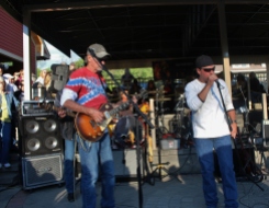 E.B. JEB Band performers performing their third set live at The Mill Of Round Lake, located in Round Lake, NY. Photo taken by Amy L. Modesti on Saturday, May 23, 2015 with Canon Rebel SL1 Digital SLR Camera. (C): Amy Modesti, 2015