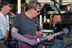 E.B. JEB Band performers, Dan Hinman and Bernie Mignacci, performing their third set live at The Mill Of Round Lake, located in Round Lake, NY. Photo taken by Amy L. Modesti on Saturday, May 23, 2015 with Canon Rebel SL1 Digital SLR Camera. (C): Amy Modesti, 2015