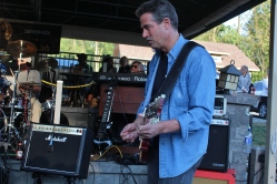 Bluz House Rockers Lead guitarist guest performing with the E.B. Jeb Band at The Mill Of Round Lake, located in Round Lake, NY. Photo taken by Amy L. Modesti on Saturday, May 23, 2015 with Canon Rebel SL1 Digital SLR Camera. (C): Amy Modesti, 2015