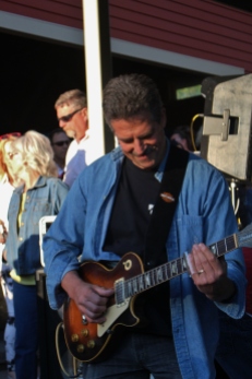 Bluz House Rockers lead guitarist guest performing with E.B. JEB Band at The Mill Of Round Lake, located in Round Lake, NY. Photo taken by Amy L. Modesti on Saturday, May 23, 2015 with Canon Rebel SL1 Digital SLR Camera. (C): Amy L. Modesti, 2015