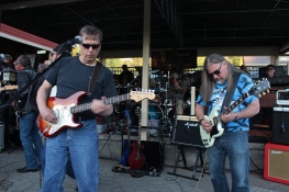 E.B. JEB Band performing their third set live at The Mill On Round Lake, located in Round Lake,NY. Photo taken by Amy L. Modesti on Saturday, May 23, 2015 with Canon Rebel SL1 Digital SLR Camera. (C): Amy Modesti, 2015